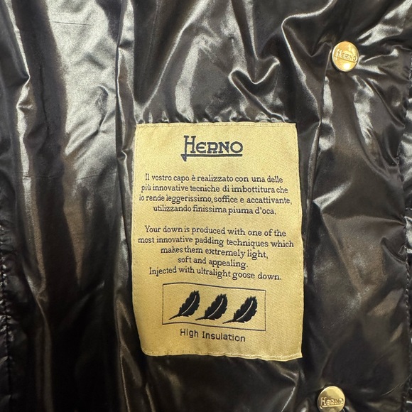 Herno High Shine Coat - Picture 6 of 10